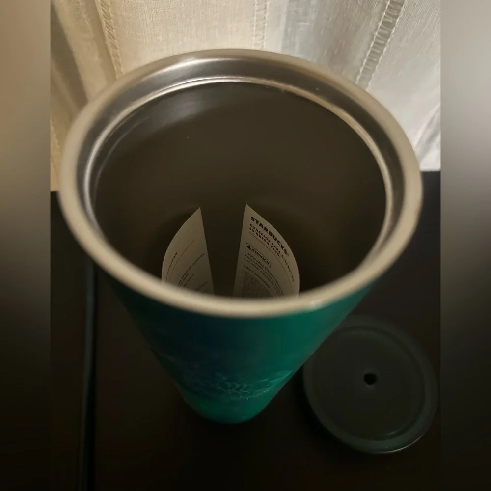 Starbucks Green Stainless Steel tumbler - Picture 5 of 7
